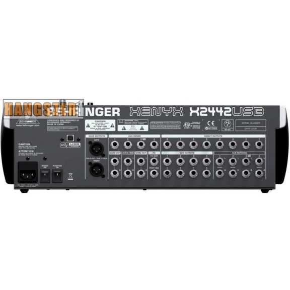 Behringer XENYX X2442USB keverő Behringer XENYX X2442USB keverő
