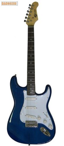 SoundSation SST 611 Stratocaster elektromos gitár kék