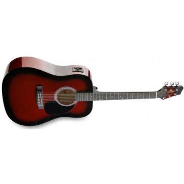 STAGG SW-201-RDS-VT western gitár elektroakusztikus