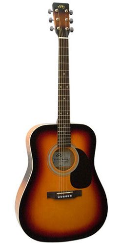 SX MD 160/3TS western gitár 