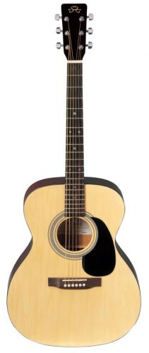 SX OM160 natúr western gitár