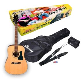 IBANEZ V-50NJP-NT western gitár szett