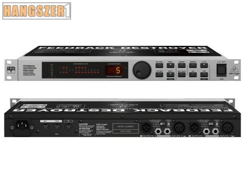 BEHRINGER FBQ 1000 FEEDBACK gerjedésgátlós effekt processzor