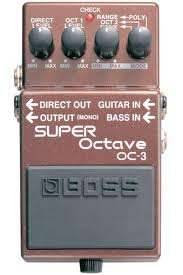 BOSS OC-3 effekt pedál