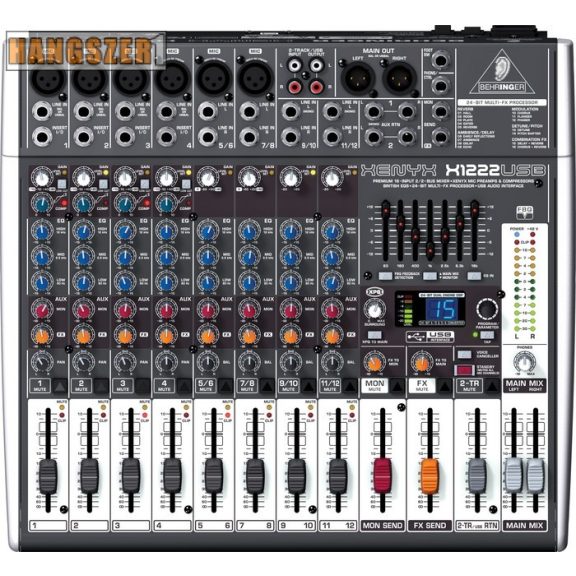 Behringer XENYX X1222USB keverő Behringer XENYX X1222USB keverő