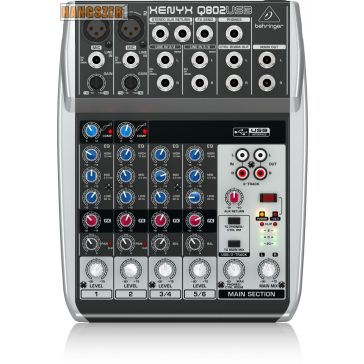 Behringer XENYX Q802USB. keverőpult