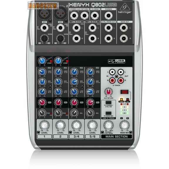 Behringer XENYX Q802USB. keverőpult Behringer XENYX Q802USB. keverőpult