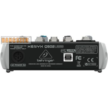 Behringer XENYX Q502 USB keverőpult