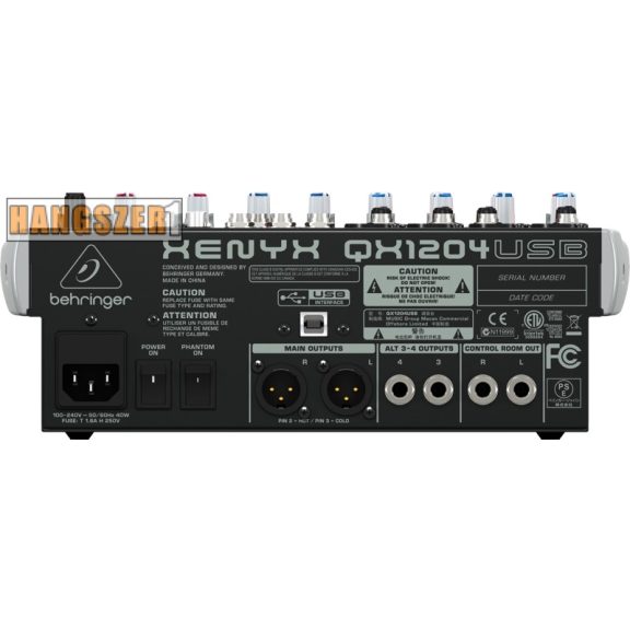 Behringer XENYX Q1204 USB Behringer XENYX Q1204 USB