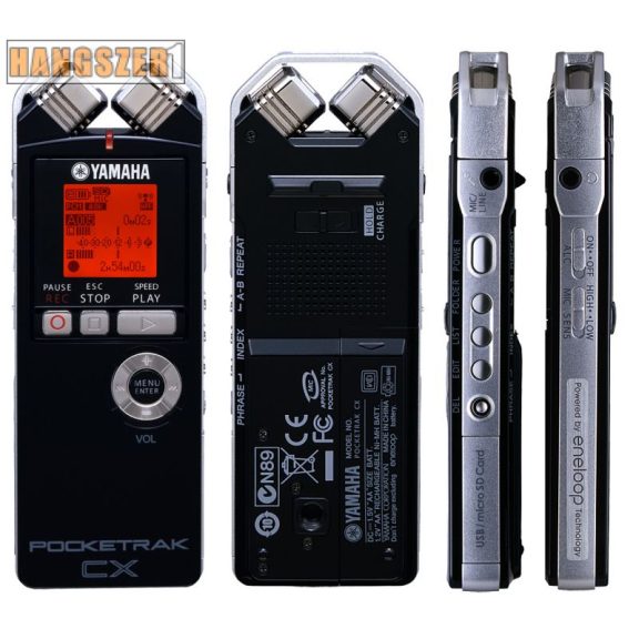 Yamaha Pocketrak W24 digitális felvevő