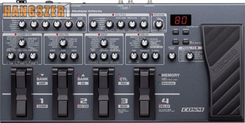 Boss ME-80 multieffekt AJÁNDÉK adapter