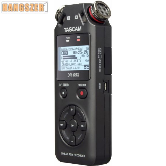 Tascam DR 05X digitális felvevő