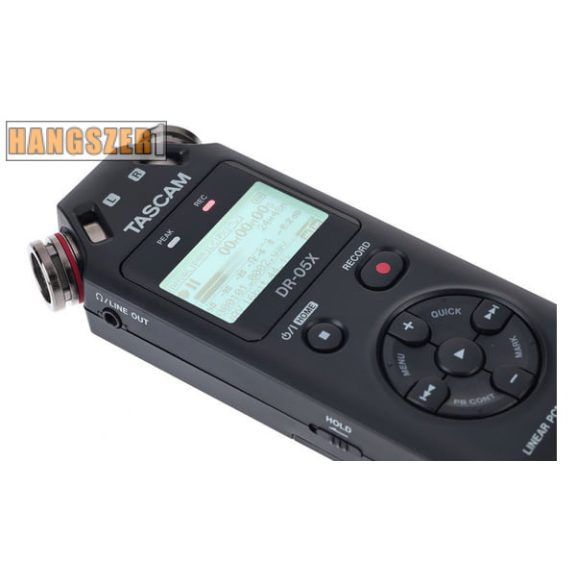 Tascam DR 05X digitális felvevő
