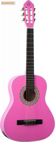 EKO CS 5 pink neylon húros klasszikus gitár 3/4-es