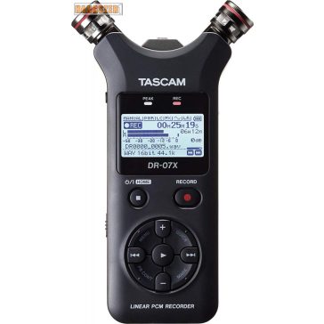 Tascam DR 07X digitális felvevő
