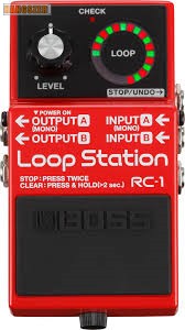 Boss RC-1 loop station pedál