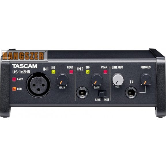 Tascam US-1x2 HR külső hangkártya Tascam US-1x2 HR külső hangkártya