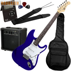 SoundSation SST 611 elektromos gitárpack kék színú