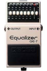 BOSS GE-7 equalizer BOSS GE-7 equalizer