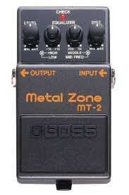 BOSS MT-2 effekt pedál BOSS MT-2 effekt pedál