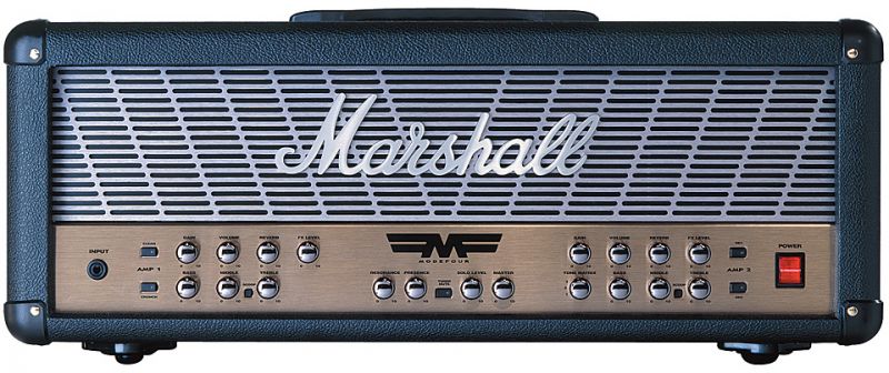 MARSHALL MODE FOUR gitár erősítő fej Jim Marshall személyesen aláírt modeljel MARSHALL MODE FOUR gitár erősítő fej Jim Marshall személyesen aláírt modeljel