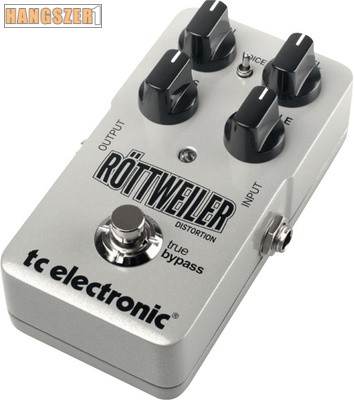 TC Electronic Röttweiler Distortion effekt pedál TC Electronic Röttweiler Distortion effekt pedál
