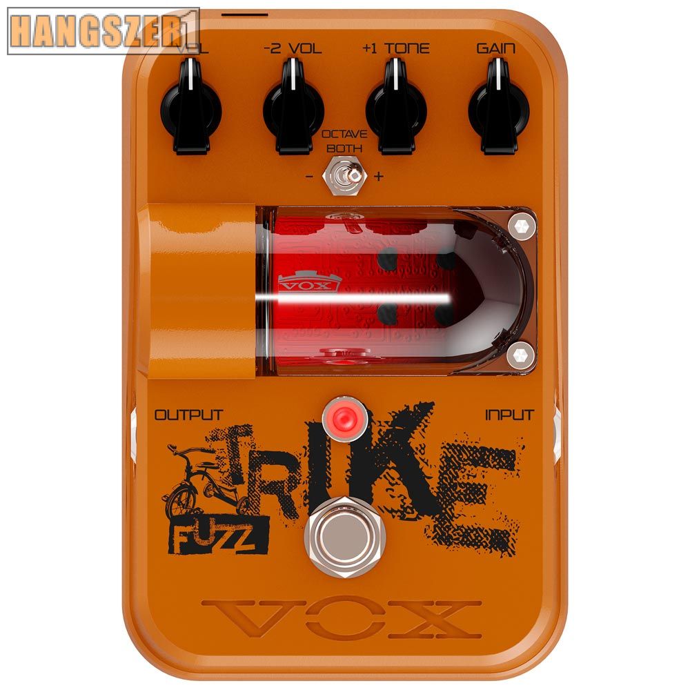 VOX Tone Garage Trike Fuzz analóg fuzz gitárpedál VOX Tone Garage Trike Fuzz analóg fuzz gitárpedál