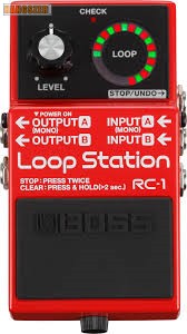 Boss RC-1 loop station pedál Boss RC-1 loop station pedál