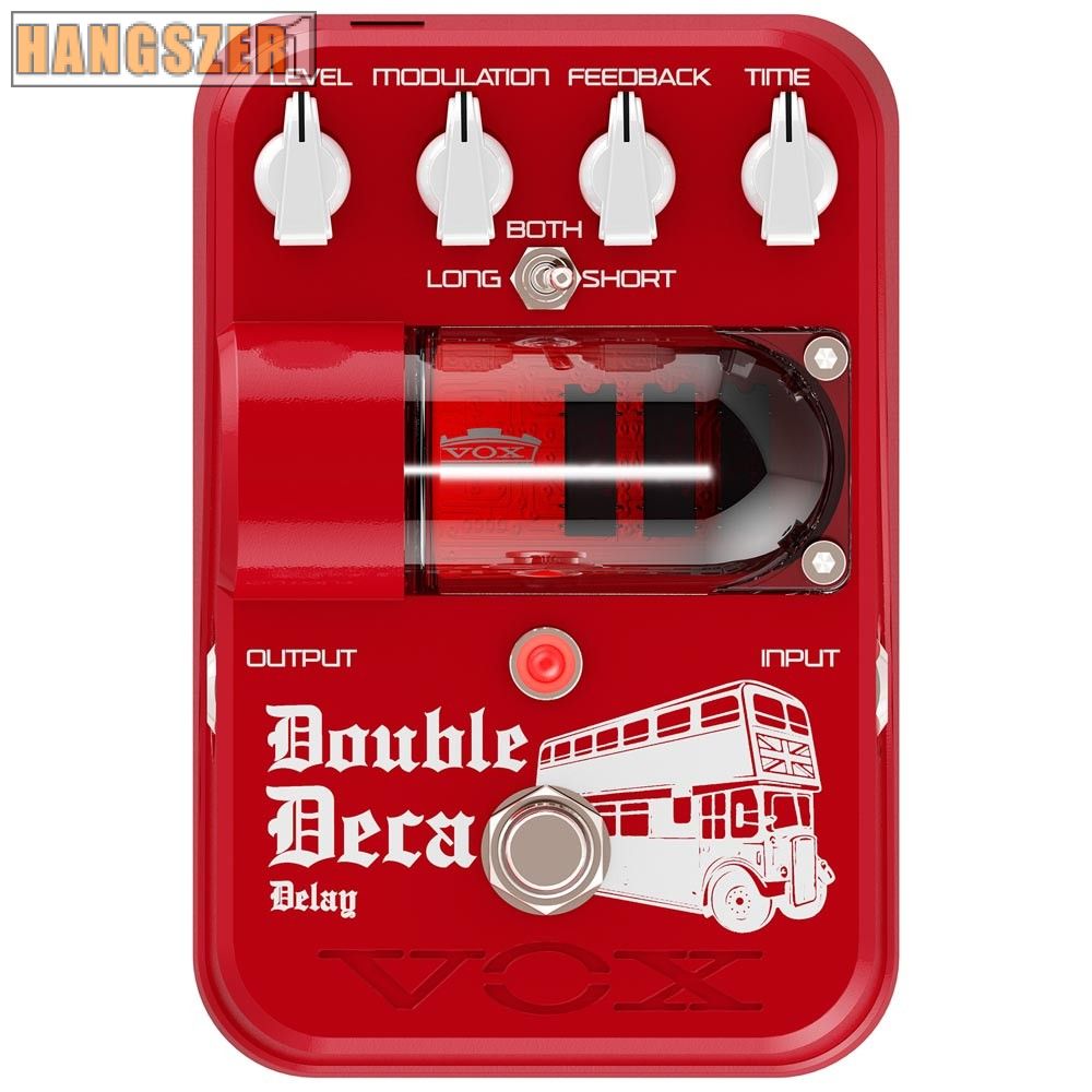 VOX Tone Garage Double Deca Delay analóg delay pedál VOX Tone Garage Double Deca Delay analóg delay pedál