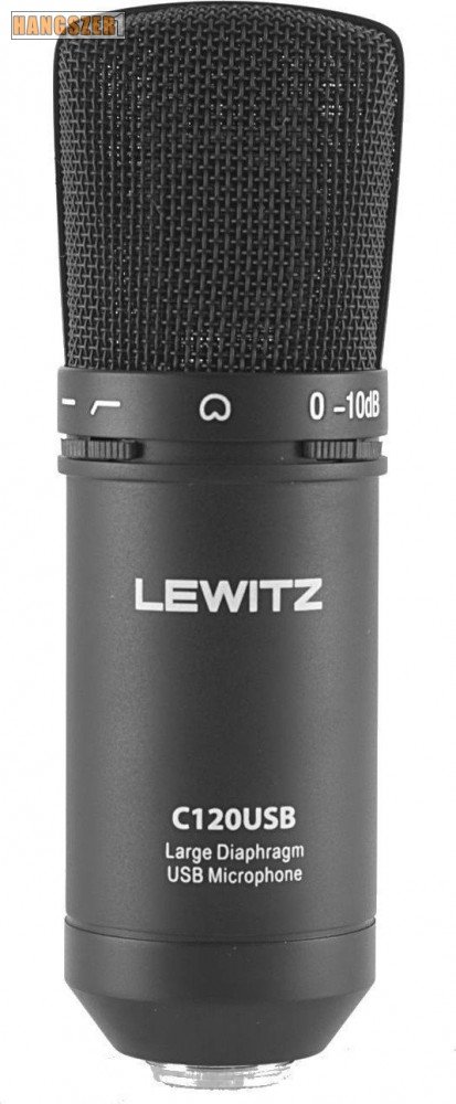 LEWITZ C-120 USB Studió mikrofon LEWITZ C-120 USB Studió mikrofon